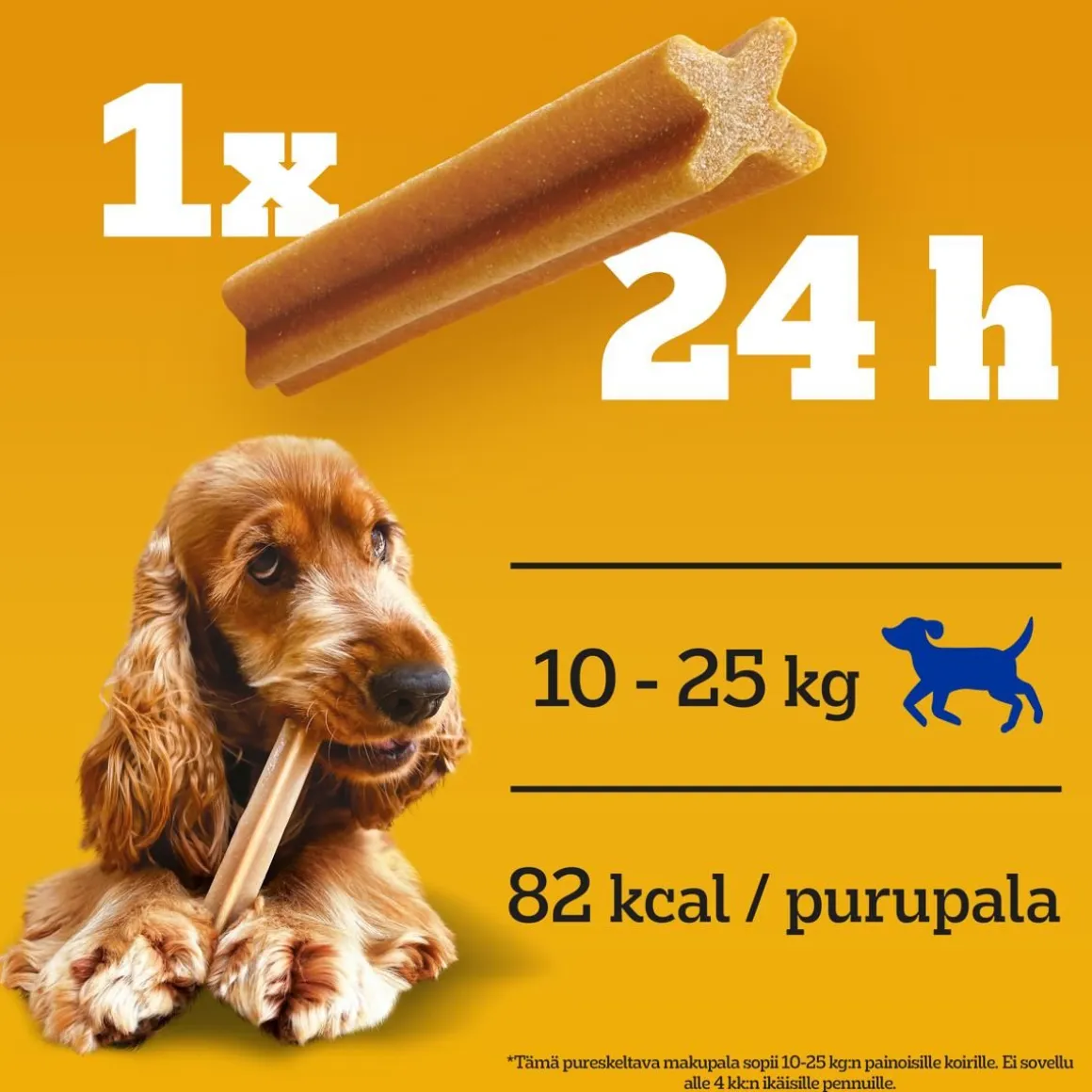 PEDIGREE DENTASTIX MEDIUM 5KPL 128 G
