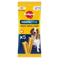 PEDIGREE DENTASTIX MEDIUM 5KPL 128 G