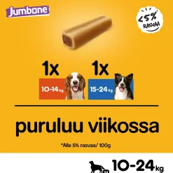 PEDIGREE JUMBONE MEDIUM HÄRKÄÄ 180 G