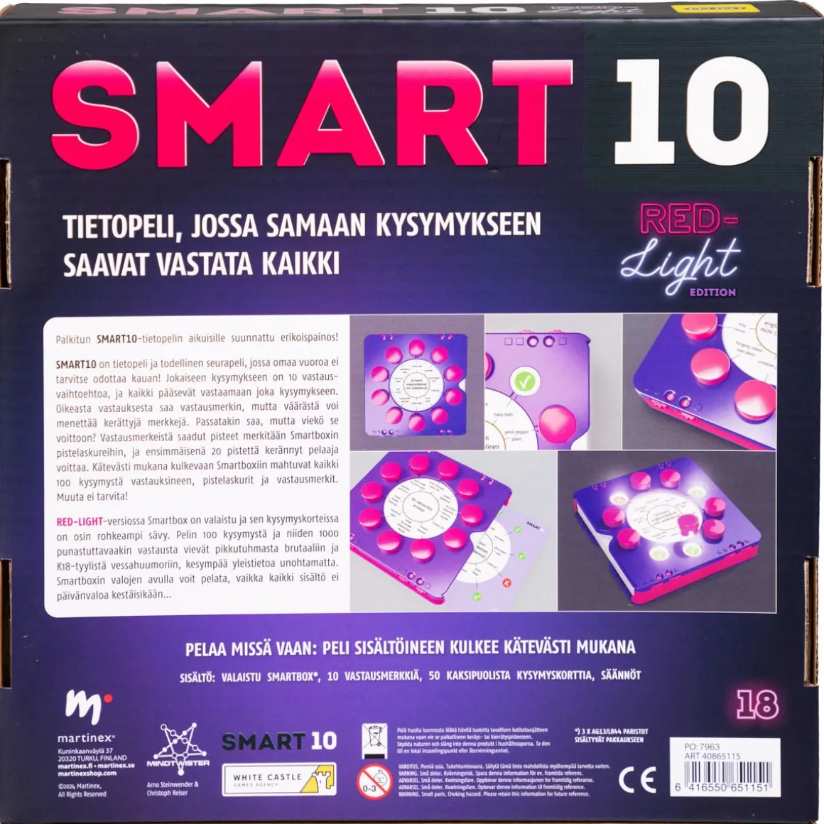 PELIKO SMART10 RED LIGHT EDITION FI