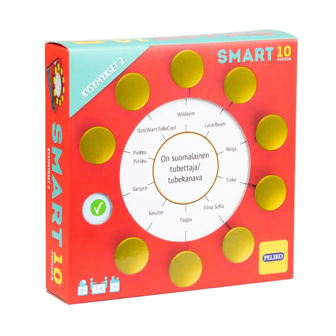 PELIKO SMART10 JR KYSYMYKSET 2 FI