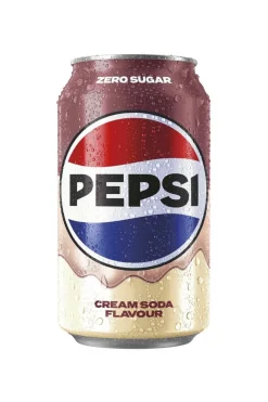 PEPSI ZERO CREAM SODA TLK  330 ML