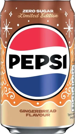 PEPSI GINGERBREAD ZERO TLK (UL) 330 ML