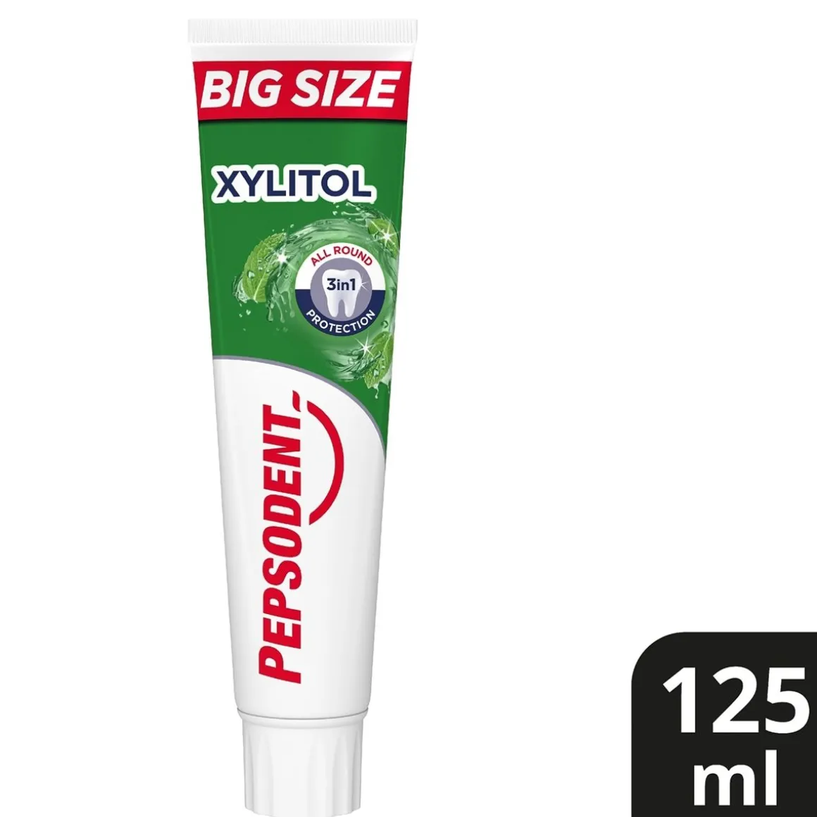 PEPSODENT XYLITOL PYSTYTUUBI 125 ML
