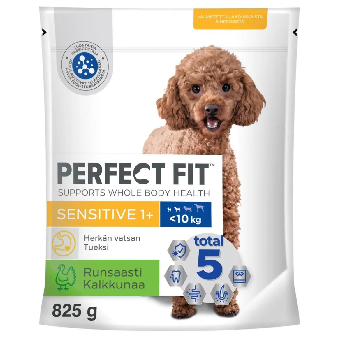 PERFECT FIT <10KG SENSITIVE KALKKUNAA 825 G