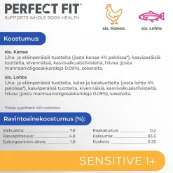 PERFECT FIT SENSITIVE 1+ KASTIKELAJITELMA 4*85G 340 G