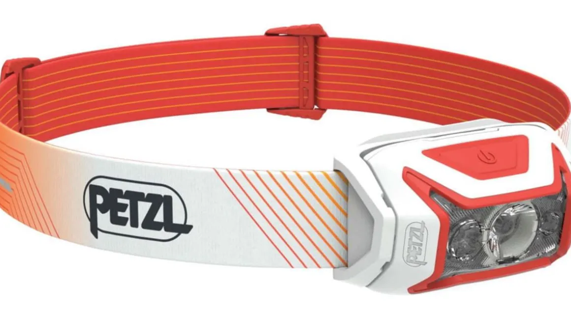 PETZL OTSALAMPPU ACTIK CORE PUNAINEN