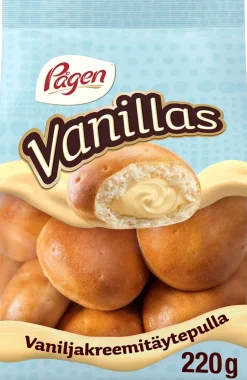 PÅGEN VANILLAS VANILJACREMEPULLA 220 G