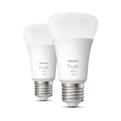 PHILIPS HUE WHITE ÄLYLAMPPU 9.5W A60 E27 2KPL 1055L 2700K