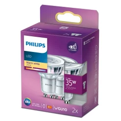 PHILIPS LED SPOTTILAMPPU 35W GU10 230V 2KPL 255L 2700K