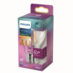 PHILIPS LED-LAMPPU SCENESWITCH 60W A60 E27 806L-320L-150L 2200-