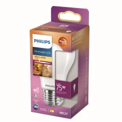PHILIPS LED-LAMPPU 75W A60 E27 HUURRE 1055L 2200-2700K