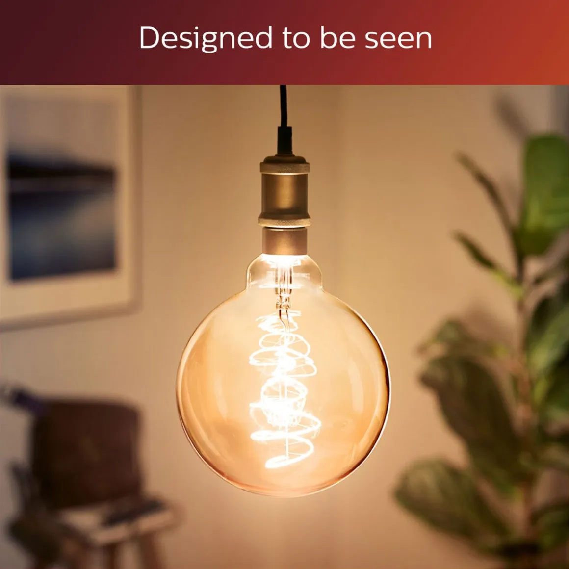 PHILIPS LED-LAMPPU 7W G200 E27 1800K