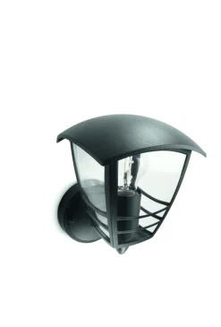 PHILIPS CREEK ULKOSEINÄVALAISIN MUSTA 60W 230V HIMMENNETTÄVÄ