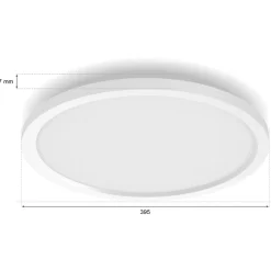 PHILIPS HUE AURELLE PANEELIVALAISIN 30CM 2000-6500K PYÖ