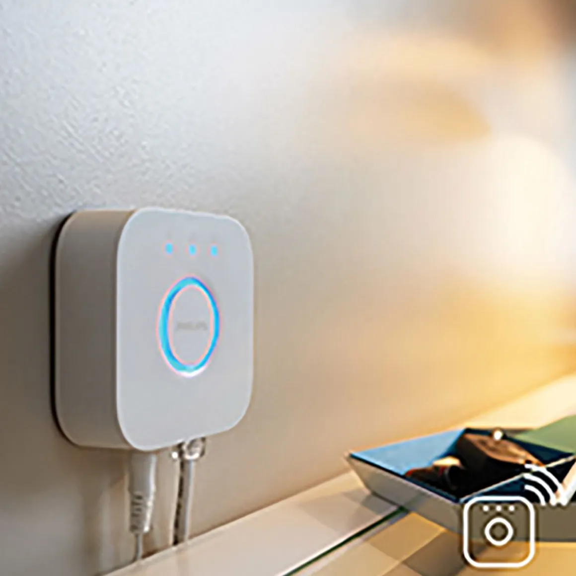 PHILIPS HUE BRIDGE VALAISTUSJÄRJESTELMÄN OHJAUSLAITE