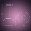 PHILIPS HUE FLOURISH RIIPPUVALAISIN 40,1CM 2000-6500K