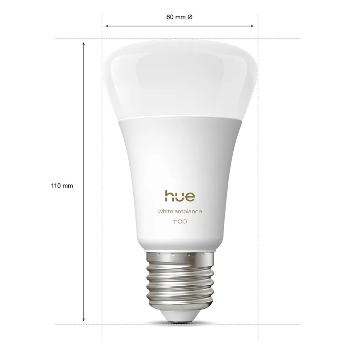 PHILIPS HUE WA ÄLYLAMPPU A60 E27