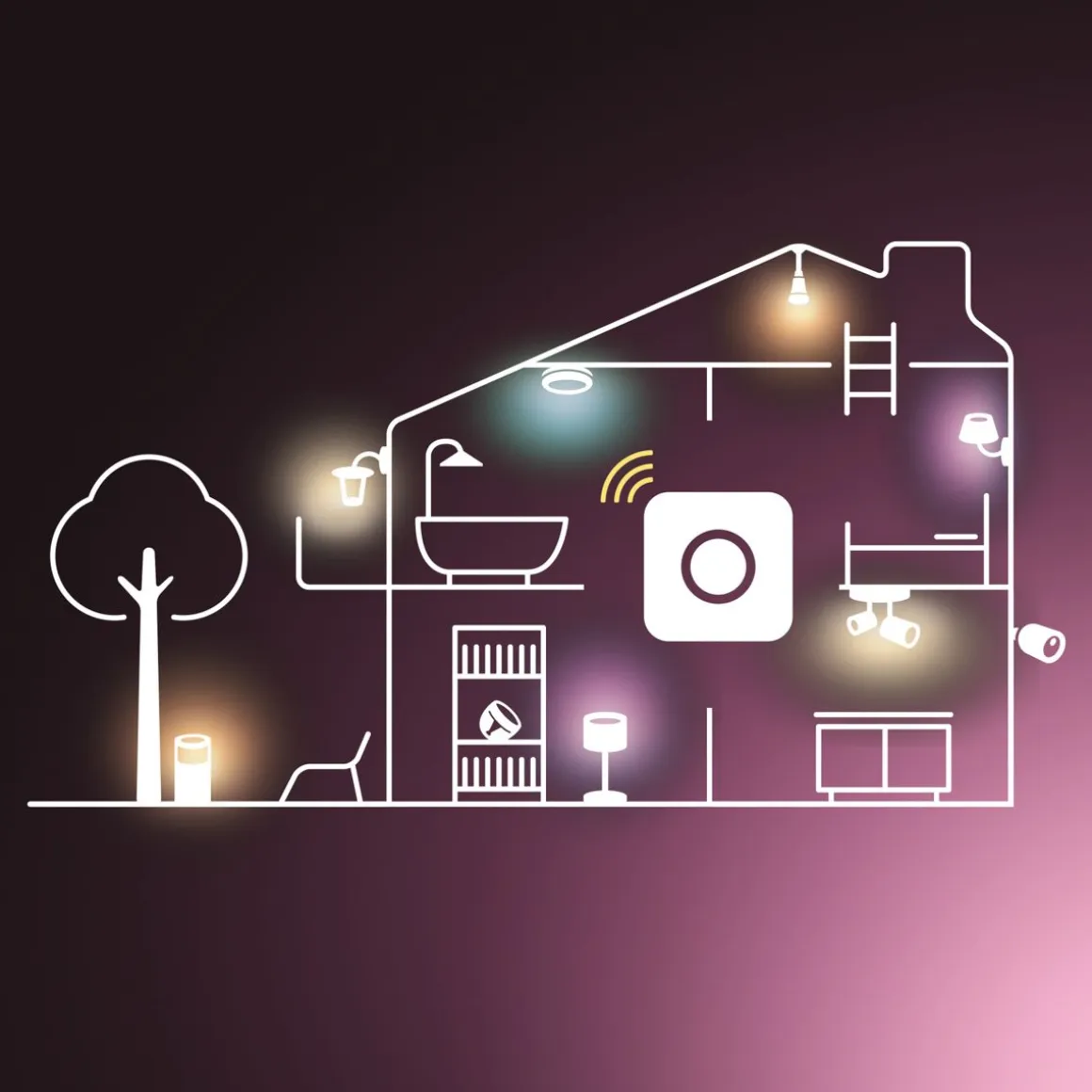 PHILIPS HUE WA ÄLYLAMPPU A67 E27