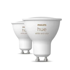 PHILIPS HUE WCA ÄLYLAMPPU 4.3W GU10 2KPL 230L 2000-6500K