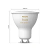 PHILIPS HUE WHITE AMBIANCE ÄLYLAMPPU 4.3W GU10 250L 2200-6500K