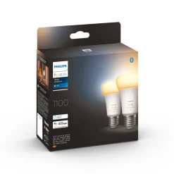 PHILIPS HUE WHITE AMBIANCE ÄLYLAMPPU 8W A60 E27 2KPL 800L 2200