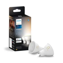 PHILIPS HUE WHITE AMBIANCE ÄLYLAMPPU 4.3W GU10 2KPL 250L 2200-
