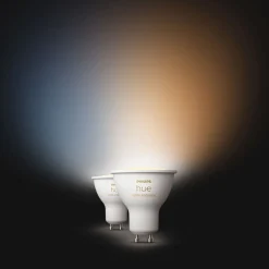 PHILIPS HUE WHITE AMBIANCE ÄLYLAMPPU 4.3W GU10 2KPL 250L 2200-