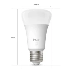 PHILIPS HUE WHITE ÄLYLAMPPU A60 E27 2KPL