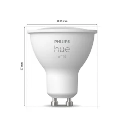 PHILIPS HUE WHITE ÄLYLAMPPU 5.2W GU10 400L 2700K