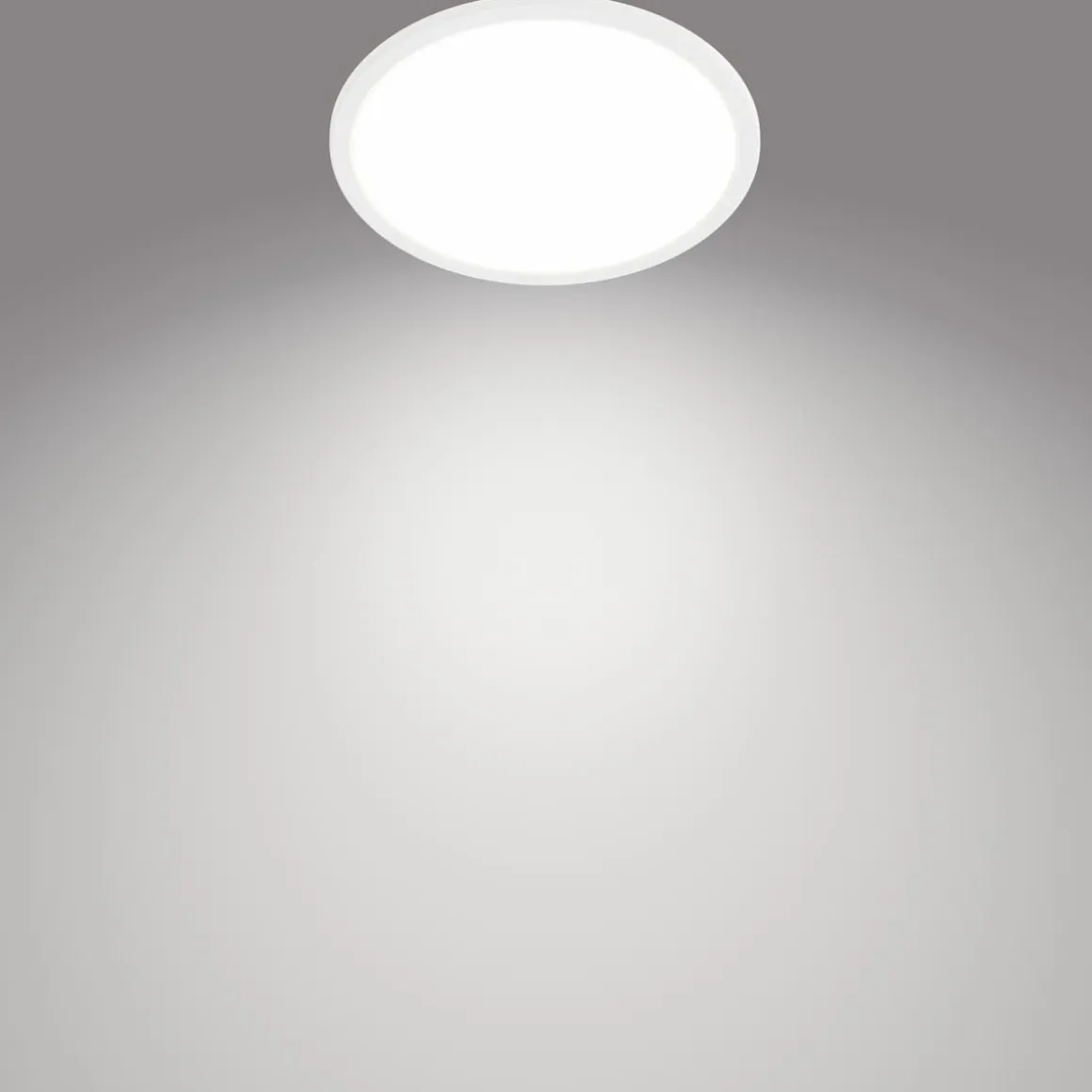 PHILIPS KATTOVALAISIN 24,5 CM 15W 40K IP44 VALKOINEN PYÖREÄ