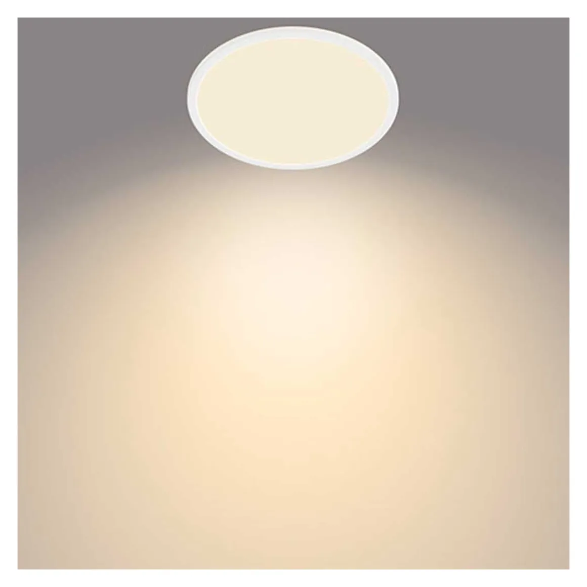 PHILIPS KATTOVALAISIN 29,5 CM 18W 27K IP44 VALKOINEN PYÖREÄ