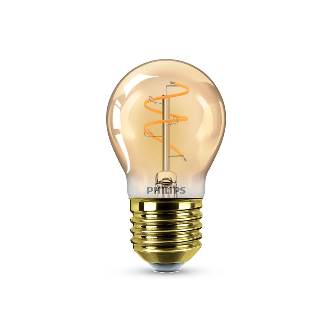 PHILIPS LED KRUUNULAMPPU 15W P45 E27 AMBER 1800K HIMMENNYS