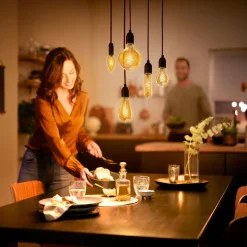 PHILIPS LED KRUUNULAMPPU 15W P45 E27 AMBER 1800K HIMMENNYS