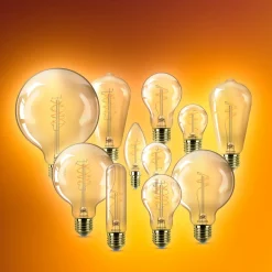 PHILIPS LED KYNTTILÄLAMPPU 15W B35 E14 AMBER 1800K HIMMENNYS