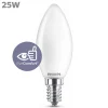 PHILIPS LED KYNTTILÄLAMPPU 25W B35 E14 HUURRE 250L 2700K