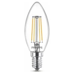 PHILIPS LED-LAMPPU 40W B35 E14 KIRKAS 470L 2700K