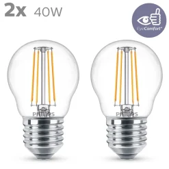 PHILIPS LED-LAMPPU 40W P45 E27 KIRKAS 470L 2700K