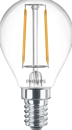 PHILIPS LED-LAMPPU 25W P45 E14 KIRKAS 250L 2700K 2 KPL