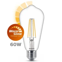 PHILIPS LED LAMPPU 60W ST64 E27 KIRKAS 806L 2200-2700K