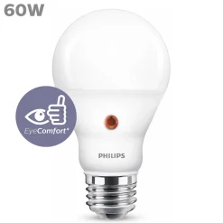 PHILIPS LED PÄIVÄNVALOTUNNISTINLAMPPU 60W A60 E