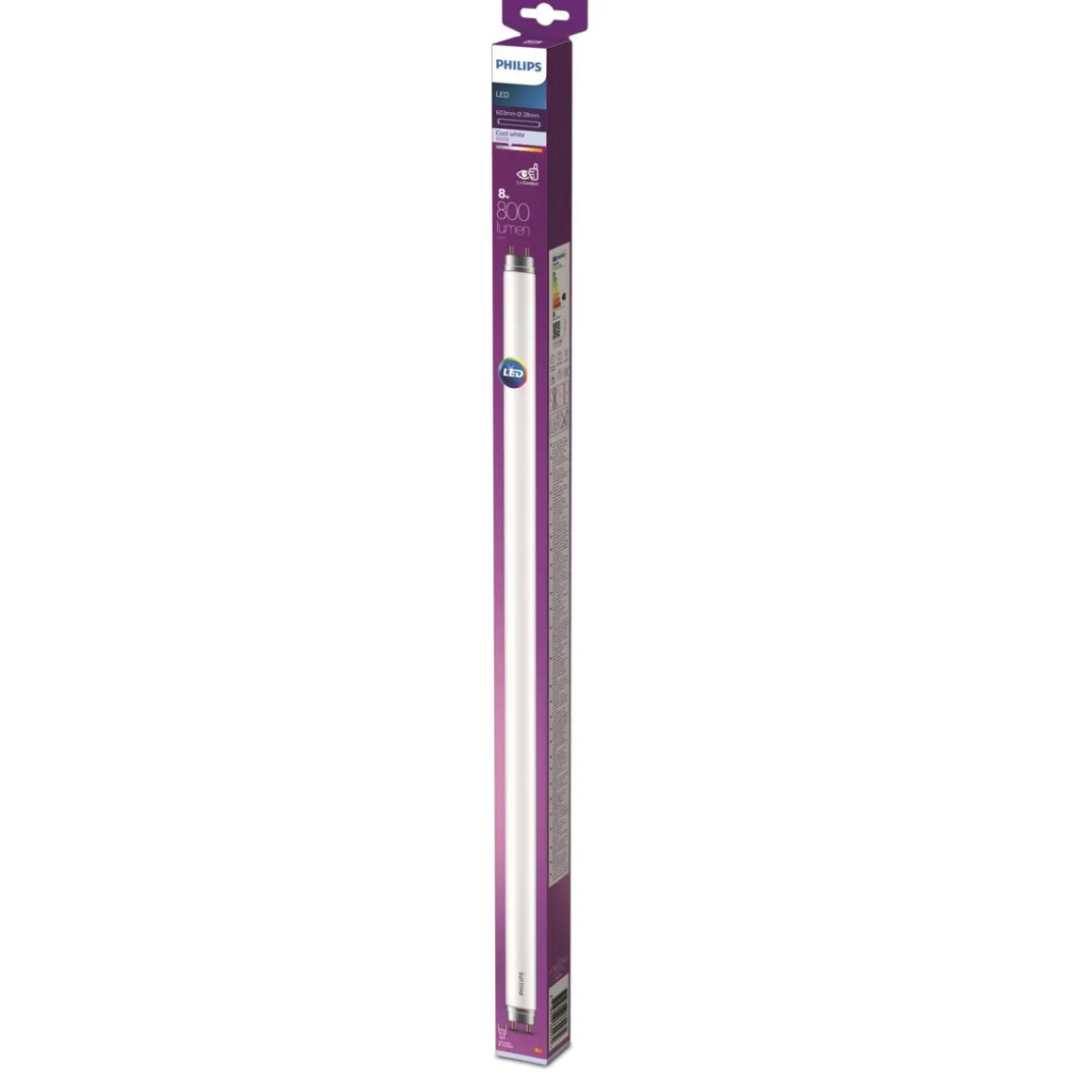 PHILIPS LED-PUTKI 8W T8 G13 4000K 600MM
