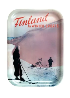 PIENI TARJOTIN WINTERSPORTS IN PINK