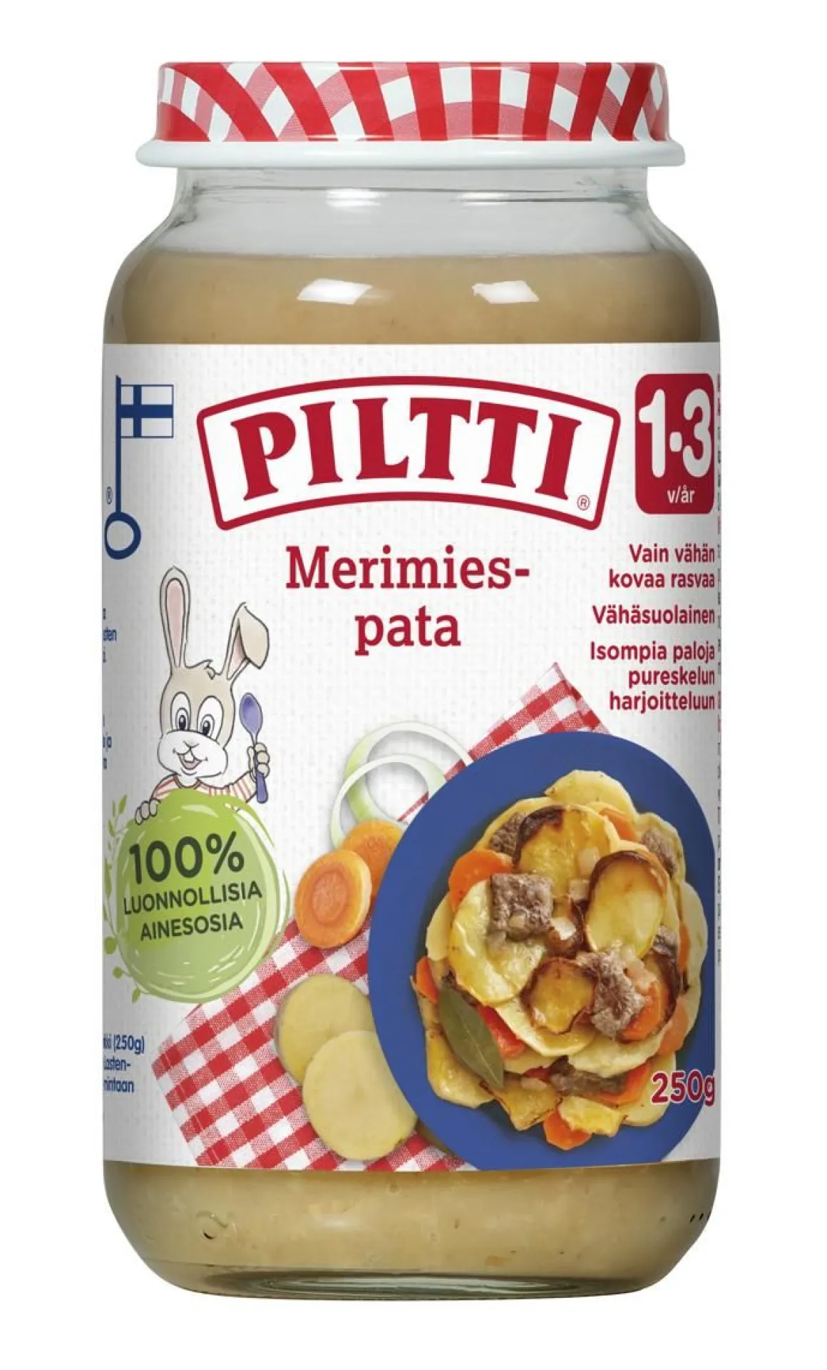 PILTTI MERIMIESPATAA 15KK 250 G