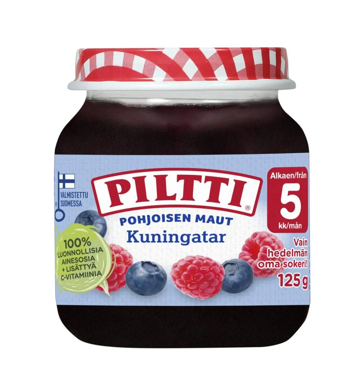 PILTTI POHJOISEN MAUT KUNINGATAR 5KK 125 G
