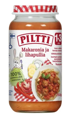 PILTTI MAKARONIA JA LIHAPULLIA 15KK 250 G
