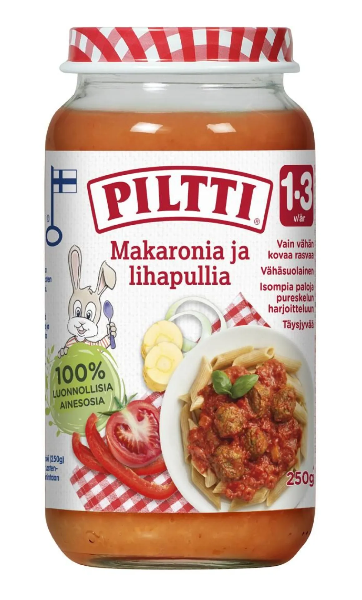 PILTTI MAKARONIA JA LIHAPULLIA 15KK 250 G