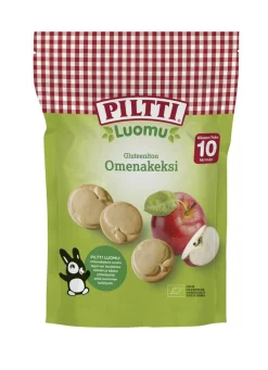 PILTTI OMENAKEKSI 10KK GLUTEENITON LUOMU 150 G