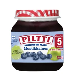 PILTTI POHJOISEN MAUT MUSTIKKAINEN 5KK 125 G