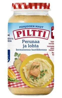 PILTTI POHJOISEN MAUT PERUNAA JA LOHTA KERMAISESSA KASTIKKEESSA 250